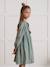 CYRILLUS cotton gauze dress for girls green - vertbaudet enfant 