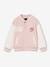 Rolling Stones bomber jacket for girls pale pink - vertbaudet enfant 