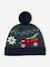 Coffret Noël pull jacquard et bonnet à pompon garçon vert sapin - vertbaudet enfant 