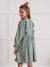 CYRILLUS cotton gauze dress for girls green - vertbaudet enfant 