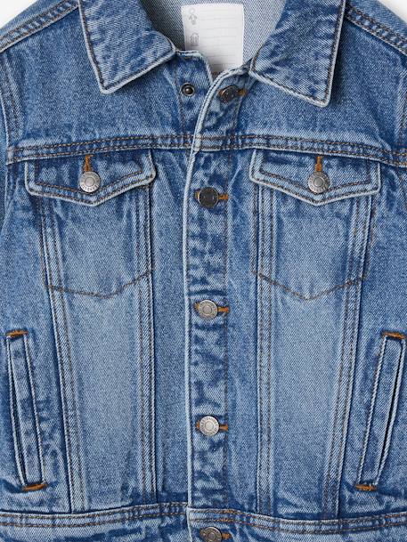 Veste en jean garçon stone - vertbaudet enfant 