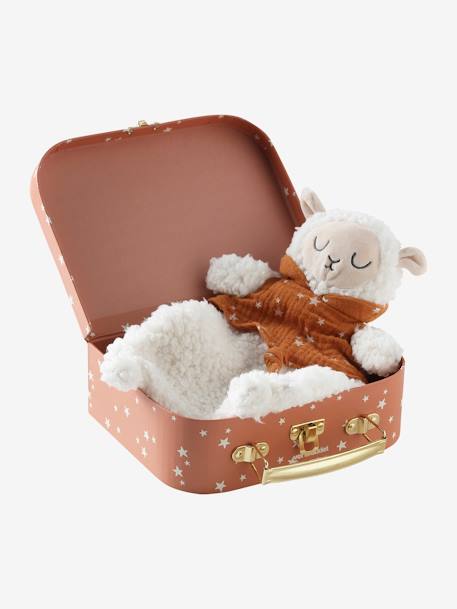 Dual Fabric Sheep Comforter with Carry Case beige - vertbaudet enfant 