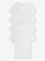 Lot de 4 T-shirts maillot de corps BASICS BLANC - vertbaudet enfant 