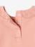 Lot 2 bodies tee-shirt bébé en coton bio rose - vertbaudet enfant 