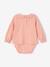 Pack of 2 Bodysuit Tops in Organic Cotton for Babies rose - vertbaudet enfant 