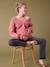 Nursing Special Top/Cardigan in Rib Knit, by ENVIE DE FRAISE dusky pink+green - vertbaudet enfant 