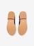 Boots enfant fille cuir zippées marine+noir+or - vertbaudet enfant 
