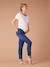 Jean de grossesse skinny bleu foncé+denim black - vertbaudet enfant 