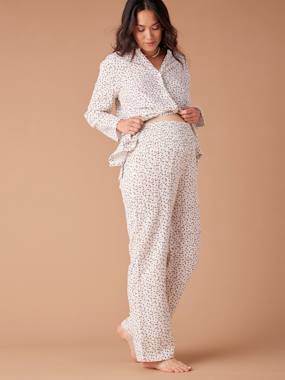 Pyjama grossesse 2 pièces en gaze de coton - vertbaudet enfant -Pyjama grossesse 2 pièces en gaze de coton