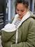 Adaptive & Reversible Padded Jacket, for Maternity & Babywearing by ENVIE DE FRAISE khaki - vertbaudet enfant 