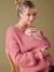Nursing Special Top/Cardigan in Rib Knit, by ENVIE DE FRAISE dusky pink+green - vertbaudet enfant 