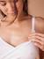 Lot 2 brassières croisées sans coutures grossesse et allaitement blanc - vertbaudet enfant 