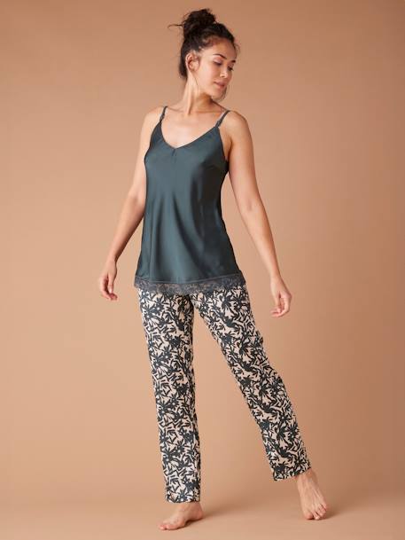 3-Piece Loungewear Set for Maternity by ENVIE DE FRAISE fir green - vertbaudet enfant 