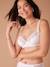Lot de 2 soutiens-gorge en dentelle grossesse et allaitement blanc - vertbaudet enfant 