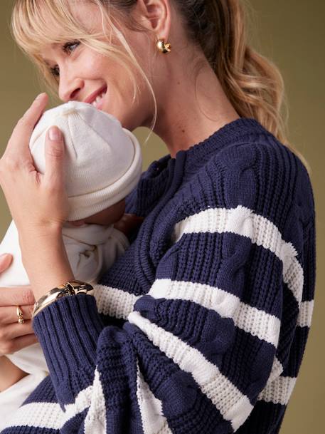 Pull grossesse style marinière marine - vertbaudet enfant 