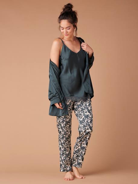 3-Piece Loungewear Set for Maternity by ENVIE DE FRAISE fir green - vertbaudet enfant 