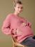 Nursing Special Top/Cardigan in Rib Knit, by ENVIE DE FRAISE dusky pink+green - vertbaudet enfant 