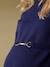 Robe-pull grossesse ceinture effet bijou marine - vertbaudet enfant 