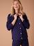 Ensemble de grossesse gilet et pantalon large en tricot marine - vertbaudet enfant 