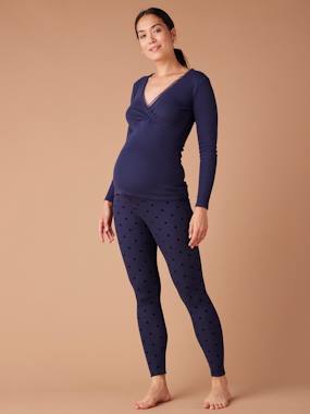 Vêtements de grossesse-Pyjama, homewear-Ensemble homewear 2 pièces grossesse et allaitement