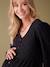 Tee-shirt blouse grossesse noir+olive - vertbaudet enfant 