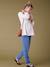 Tee-shirt blouse brodé grossesse et allaitement écru - vertbaudet enfant 