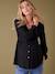 Tee-shirt blouse grossesse noir+olive - vertbaudet enfant 
