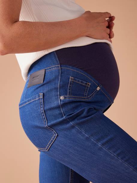 Tregging de grossesse en denim bleu foncé+denim black - vertbaudet enfant 