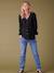 Tee-shirt blouse grossesse noir+olive - vertbaudet enfant 