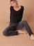 Slim Leg Jeans for Maternity, ENVIE DE FRAISE bleached denim+brut denim+denim grey - vertbaudet enfant 