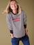 Mummy Crush Sweatshirt-Like Top for Maternity, ENVIE DE FRAISE navy blue - vertbaudet enfant 