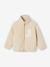 Sherpa Jacket for Girls anthracite+vanilla - vertbaudet enfant 
