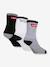 Lot de 3 paires de chaussettes Batwing regular Cut LEVI'S noir+rose - vertbaudet enfant 