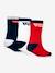 Lot de 3 paires de chaussettes Batwing regular Cut LEVI'S marine+noir+rose - vertbaudet enfant 