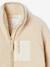 Sherpa Jacket for Girls anthracite+vanilla - vertbaudet enfant 