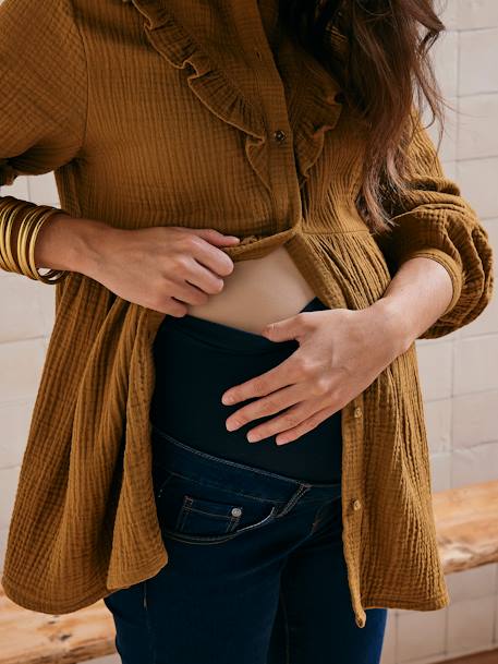Skinny maternity jeans black+brut denim+stone - vertbaudet enfant 