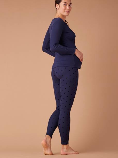 Pyjama Femme Court Vlazom | 2 Pièces Manches Courtes | Coton Élastique | Rayé | Confortable Pour L'Été | Taille Adjustable