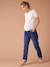 Jean de grossesse mom slim fit bandeau détachable bleu foncé+stone - vertbaudet enfant 