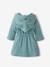Peignoir bébé animal en gaze de coton bio* personnalisable bleu canard+ocre+rose - vertbaudet enfant 