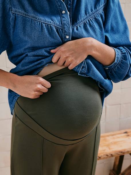 Pantalon De Grossesse Chaud En Polaire Stretch - Taille Ajustable 62-104, Noir, Neuf Avec étiquettes