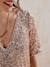 Sequinned Dress for Maternity black+gold - vertbaudet enfant 