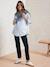 Cigarette Trousers for Maternity black - vertbaudet enfant 