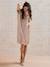 Sequinned Dress for Maternity black+gold - vertbaudet enfant 