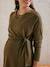 Long Top with Bow, Maternity & Nursing Special olive - vertbaudet enfant 