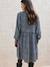 Robe courte de grossesse bleu imprimé+noir - vertbaudet enfant 