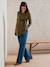 Long Top with Bow, Maternity & Nursing Special olive - vertbaudet enfant 