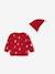 Christmas Gift Box with Sweatshirt + Beanie for Babies red - vertbaudet enfant 