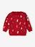 Christmas Gift Box with Sweatshirt + Beanie for Babies red - vertbaudet enfant 
