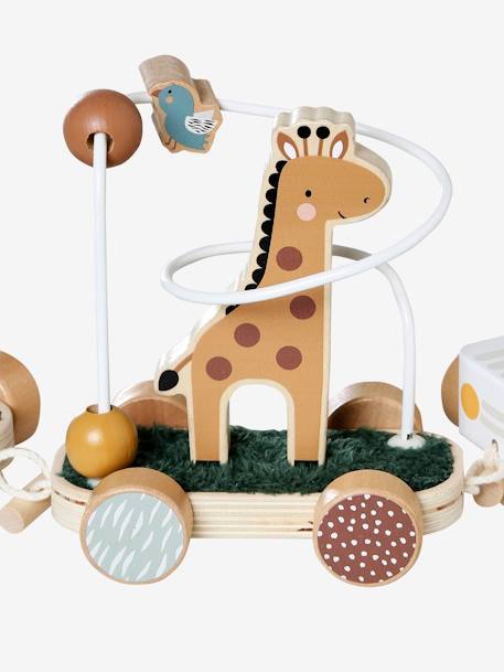 Activity Train in FSC® Wood - Tanzania wood - vertbaudet enfant 