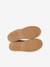Boots enfant fille cuir zippées camel+marine+or - vertbaudet enfant 